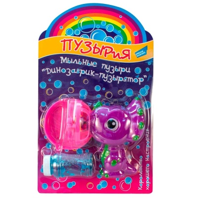 Мыльные пузыри Динозаврик-пузырятор Dream Makers 668-4
